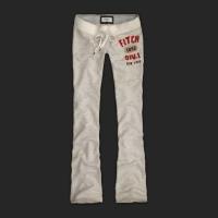 dames abercrombie sweatpants wit lace-up 1892 wit grijs Outlet Amsterdam q0zl4903